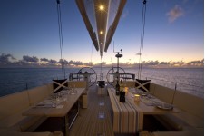 Yacht PTARMIGAN -    Cockpit Dining
